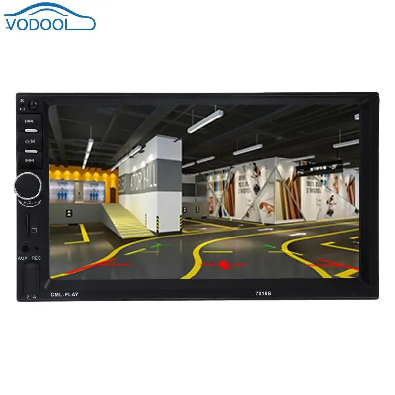 

VODOOL 7 inch 12V 1080P Digital MP5 MP3 Player Bluetooth Autoradio 2din LCD Touch Screen Car Backup Monitor Vehicle Electronics
