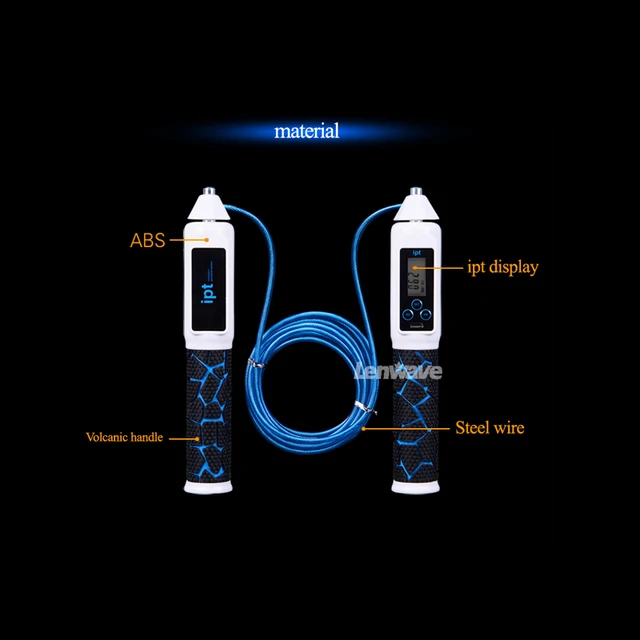 Best price at $115 Cheap JUMP ROPE System IPT Smart Rope Skipping Fitness Equipment Machine Smart Sports Hi-Tech Number Products Reduce Calories Rope