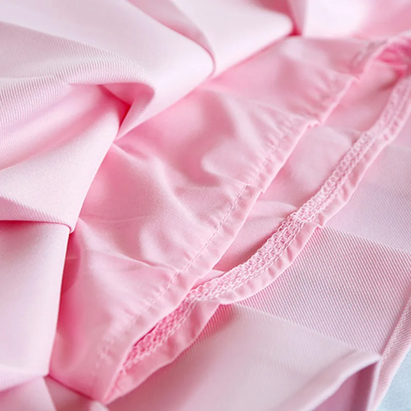 Модная плиссированная юбка с высокой талией Женская летняя юбка-карандаш мини-юбка на молнии с пуговицами защитные брюки уличная одежда размера плюс XXXL