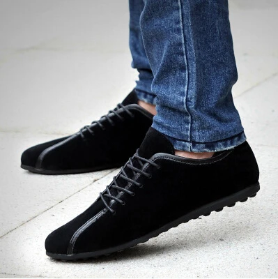 D'affaires Printemps Mocassins Chaussures Nouveau Suede En yellow light Appartements Véritable Décontractée White Homme dark Suede Vache Blue Été blue Style Mâle Cuir Mode black Suede xBCdoe