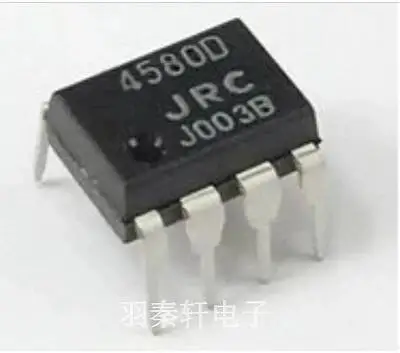 50 шт./лот NJM4580D NJM4580 4580D DIP8