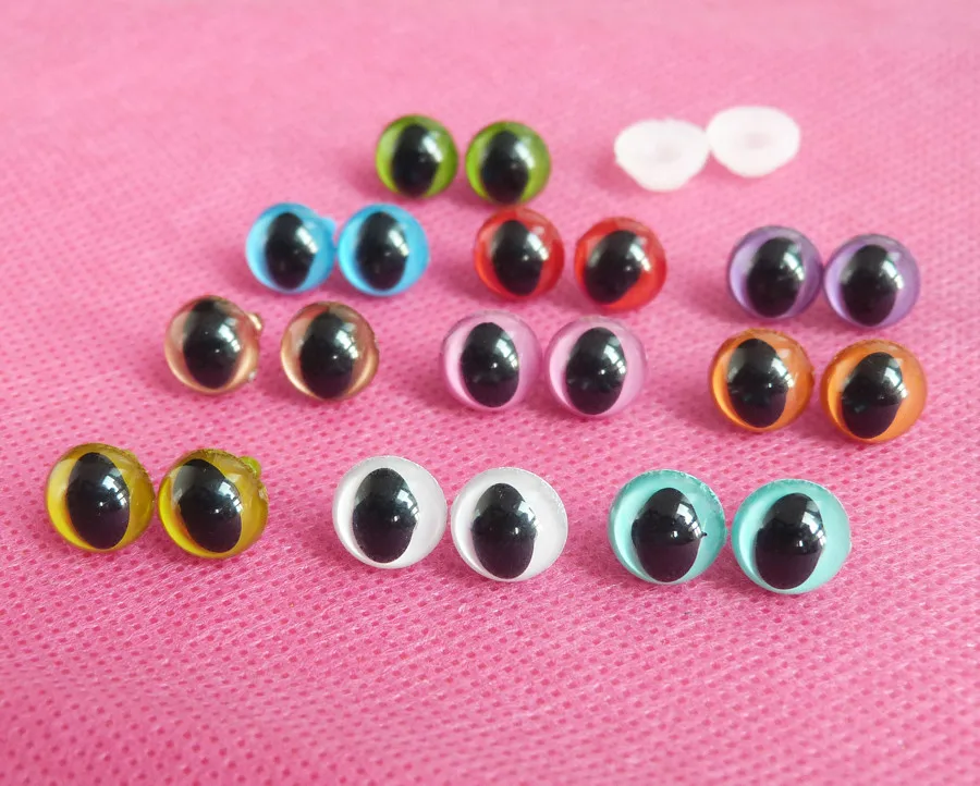 Yeux de chat jouet pour accessoires de poupée aspect perlé_voghion.com