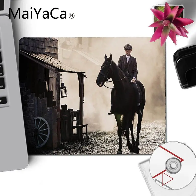 MaiYaCa винтажный крутой коврик для мыши для ноутбука с изображением мигалки и Шелби, коврик для мыши, коврик для ноутбука - Цвет: No Lock Edge25x29cm