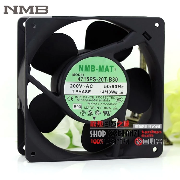 Для NMB 4715PS 20T B30 200V 14/13W 12038 алюминиевая рама подходит для 220V промышленного корпуса