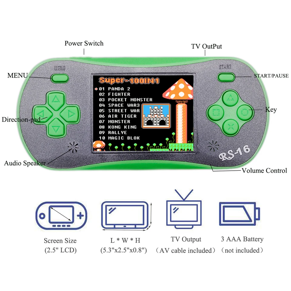 qingshe handheld game