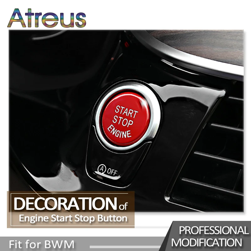 Atreus 1 комплект м мощность для BMW G30 F30 F10 F20 F21 F22 F23 F31 F32 F33 F11 F12 F01 F02 кнопка запуска