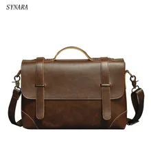 Новинка, Ретро стиль, мужские сумки, сумка на плечо, мужские повседневные сумки, Наклонная Сумка на плечо, Crazy horse, кожа