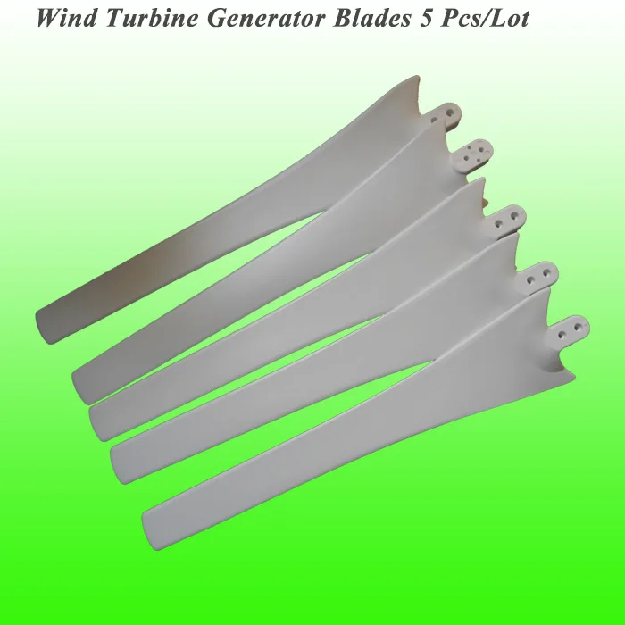 Hot Selling 5 PCS/Set 58 CM Length Wind Blades for 100W/200W/300W/400W Turbine Generator | Обустройство дома