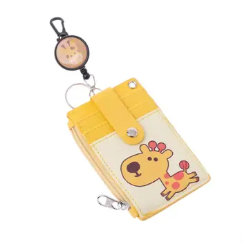 

Premium Quality New Business Credit ID Badge Cartoon Card Holder Coin Purse Retractable Reel Keychain Gifts
