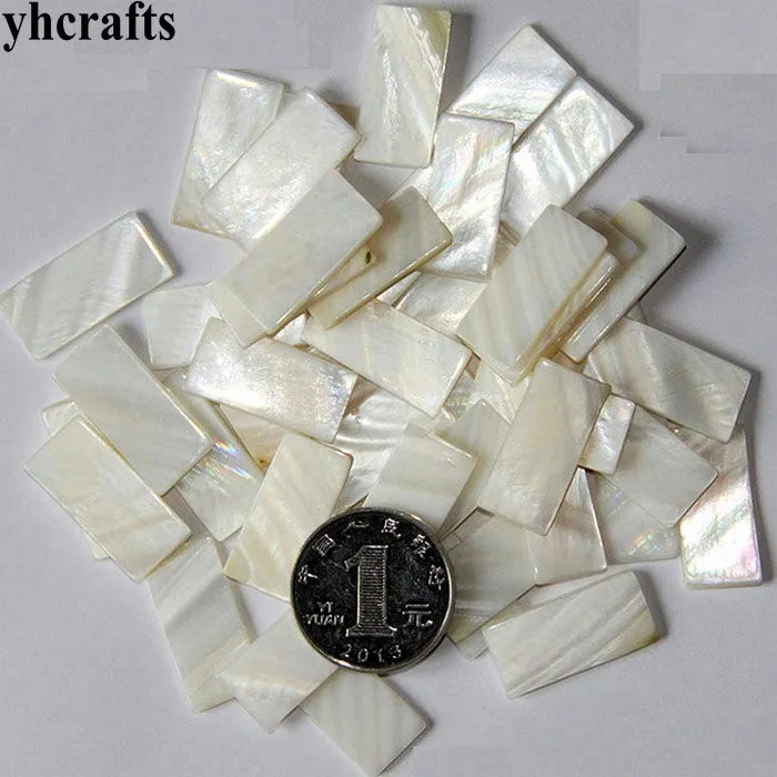 

280PCS(400gram)/LOT 1.2x2.5cm rectangle seashell DIY mosaic arts and crafts Handicafts Ornament Adult DIY DIY toys wholesale OEM