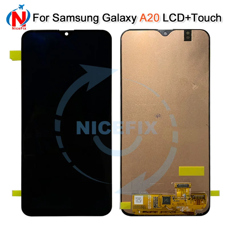 

For Samsung Galaxy A20 A205G/DS A205F/DS A205GN/DS SM-A205FN/DS lcd Display Touch Screen Digitizer Assembly For Samsung A20 lcd