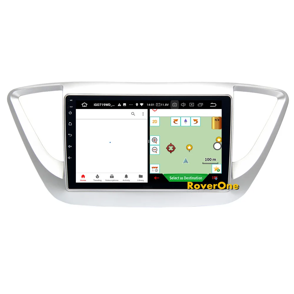 Flash Deal For Hyundai Verna Solaris 2017 Android 9.0 2G+16G Quad Core Autoradio Car Radio Stereo GPS Navigation Multimedia Player NO DVD 11
