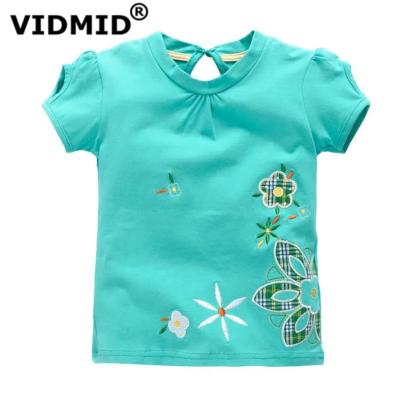 VIDMID font b baby b font Girl t shirt big Girls tees t shirts children blouse