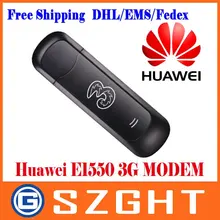 EMS/DHL разблокированный huawei E1550 3g 3,6 M беспроводной модем оптом
