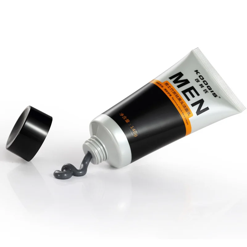 

Men Oil-Control Moisturizing Carbon Mud Facial Cleanser Men Cool&Deep Cleaning&Refresh Moist Face Wash Skin Care