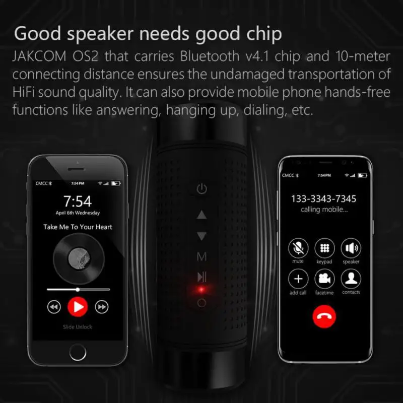 Беспроводной Bluetooth аудио OS2 умный музыкальный свет на открытом воздухе Динамик Портативный Водонепроницаемый IP67 поддерживает TF AUX FM4.1 версия