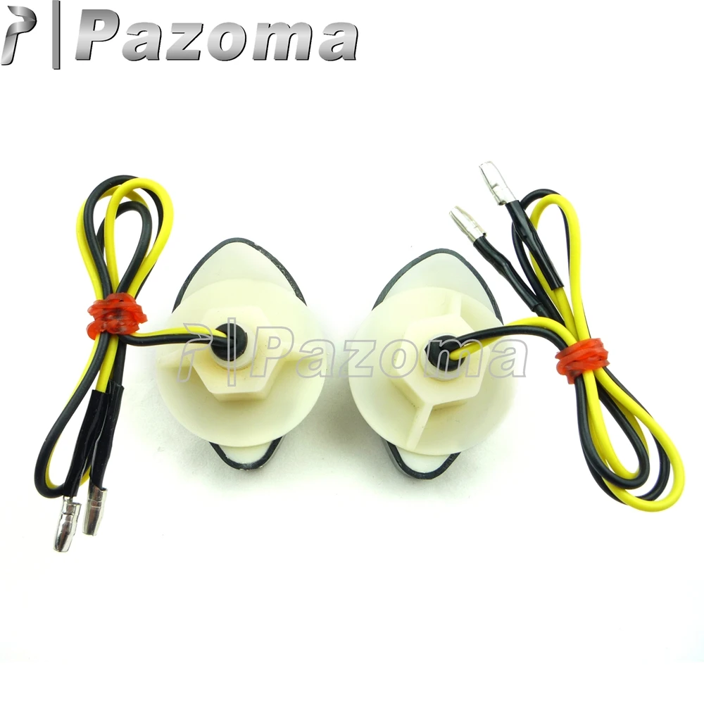Мотоцикл Pazoma Flush Mount LED поворотники для Honda CB CBR 600RR 1000RR 600F3 F4 F4i 919F SP1|signal led|signal turnsignal