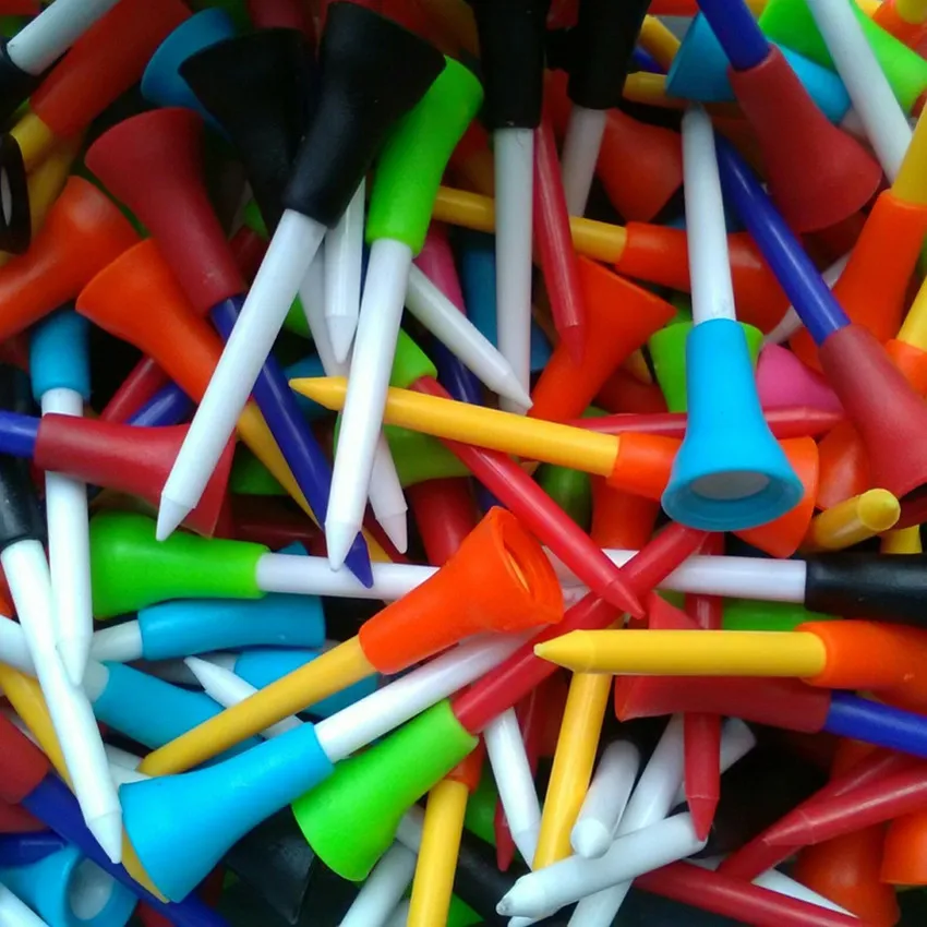 Golf Tees 70mm 83mm 54mm Plastic Tees Multi Color Rubber Cushion 30 Pcs Durable Outdoor Golf Tees for Driving Range Accessories Golf Tees 70mm 83mm 54mm Plastic Tees Multi Color Rubber Cushion 30 Pcs Durable Outdoor Golf Tees for Driving Range Accessories
