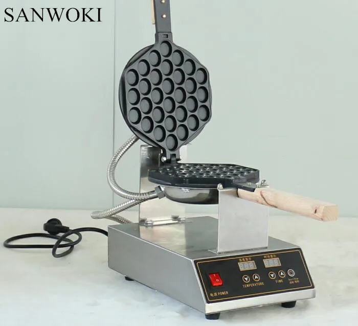 

Catering Equipment Non-stick Electric 180 degrees Rotary Egg Waffle Maker; Pancake Maker Waffle Machine