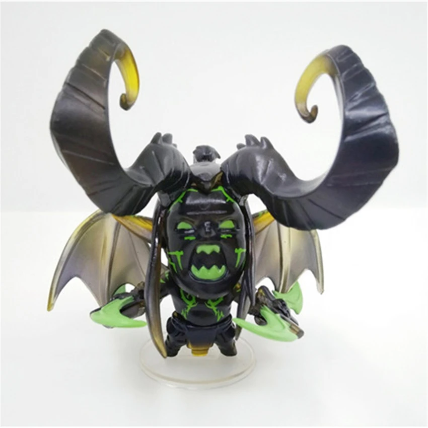 

Haocaitoy Figure Toys GCS nendoroid Q Version Illidan PVC Model Anine Action Figures Cute For Collecting 10cm