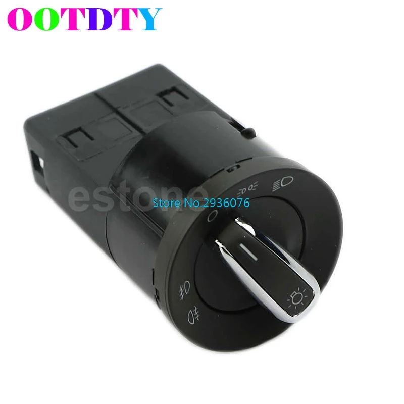 Chrome Euro Headlight Switch For VW Golf GTI Jetta MK4 Beetle Passat B5 Bora APR10_35 Chrome Euro Headlight Switch For VW Golf GTI Jetta MK4 Beetle Passat B5 Bora APR10_35