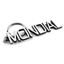 MONDIAL брелок для ключей из сплава кольцо для ключей Ferrari Mondial 3,2 роскошный автомобиль ключ металлический брелок Частный заказ Brelok