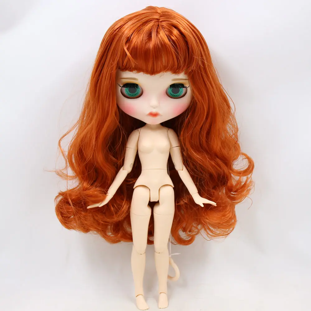 Кукла Blyth No.BL1207 от ICY DBS Имбирные волосы резные губы матовые индивидуальные с лицом