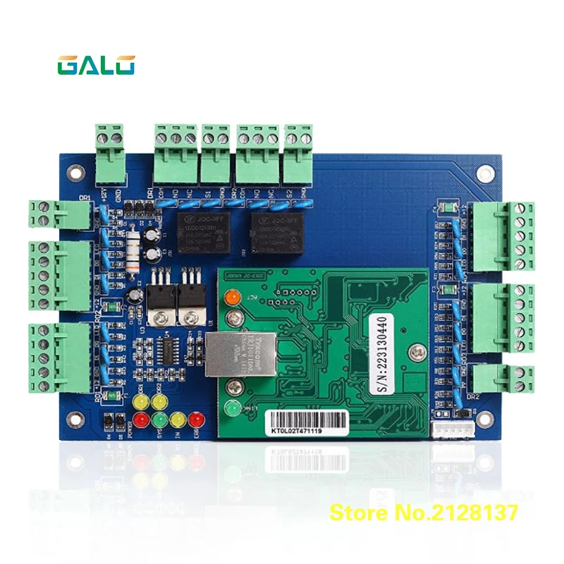 

Galo TCP/IP Network Access Control Board Controller for Door and RFID Reader