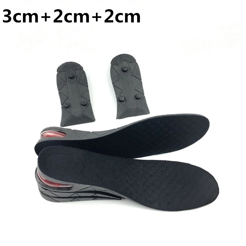 

Dropshopping 3-7cm Height Increase Insole Cushion Height Lift Adjustable Cut Shoe Heel Insert Taller Women Men Unisex Foot Pads
