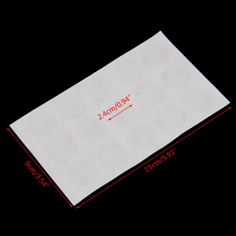 

OOTDTY 15Pcs Anti Scratch Sheet Bike Bicycle Frame Protector Transparent Stickers
