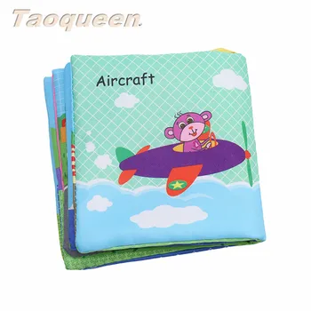 

Taoqueen Soft Newborn Stroller Hanging Toy Vehicle Cloth Book Bebe Early Learning Educate Baby Toys Baby Rattles Mobiles Toy