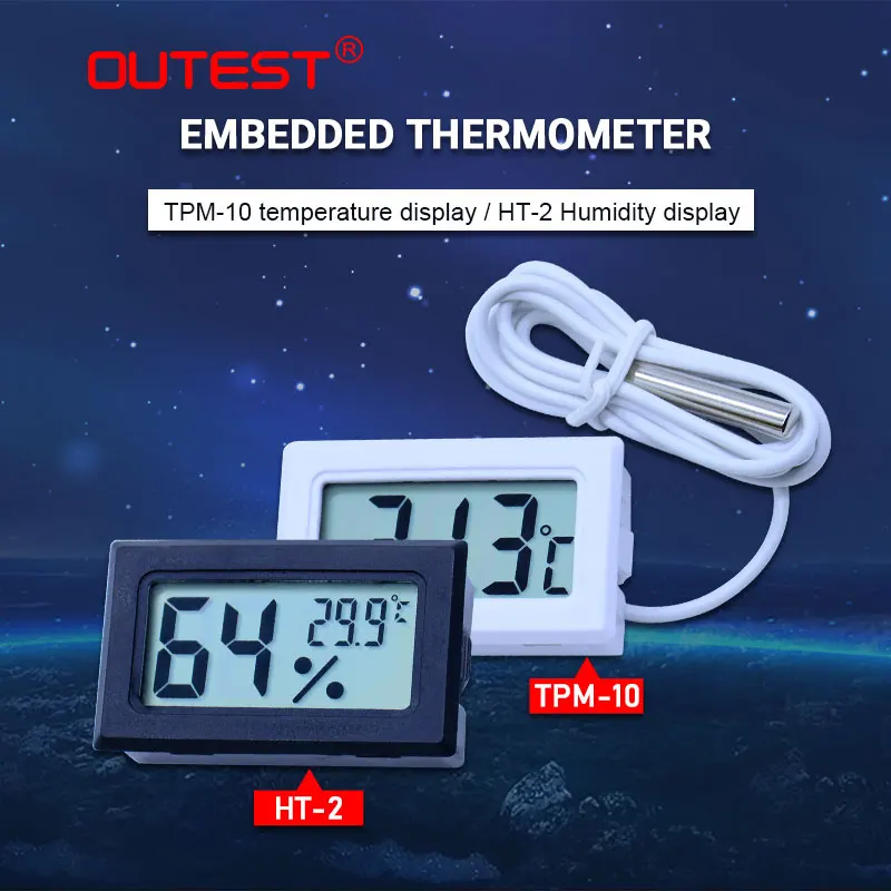 Buy Digital LCD Thermometer Hygrometer Temperature