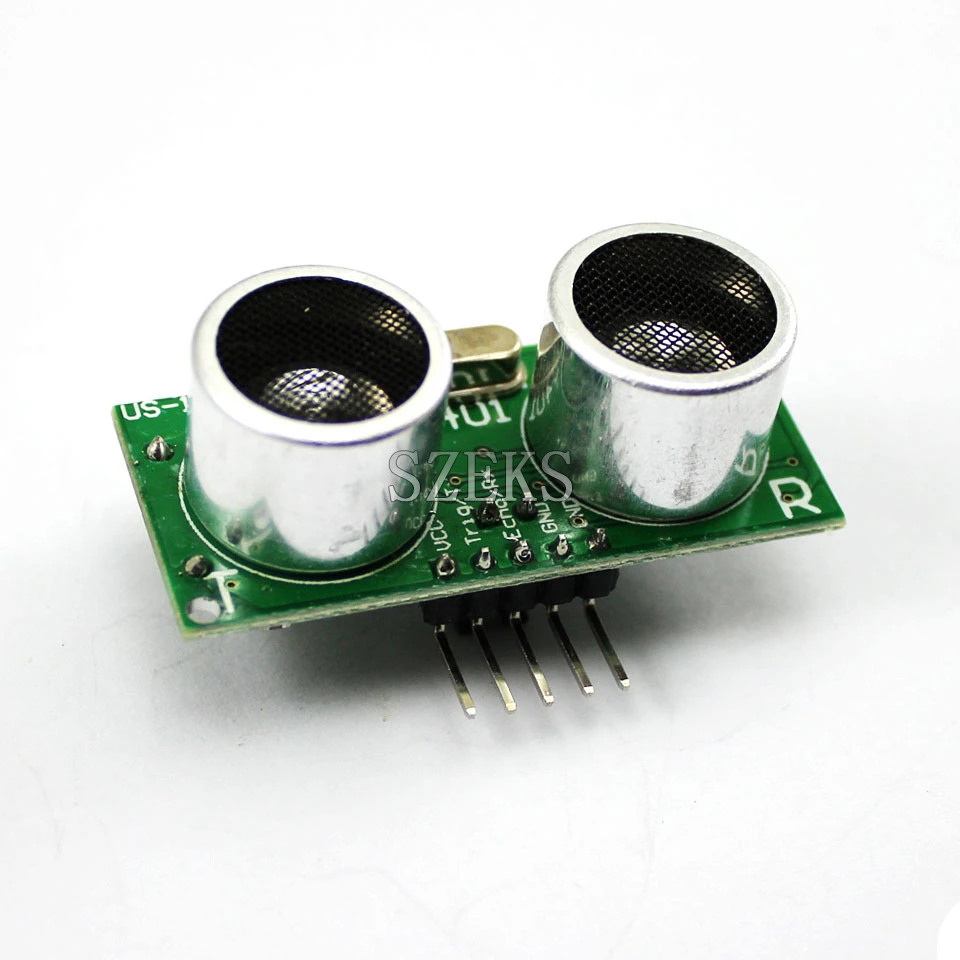 

US-100 Ultrasonic Sensor Module DC 2.4V - 5V With Temperature Compensation Range Distance 450cm