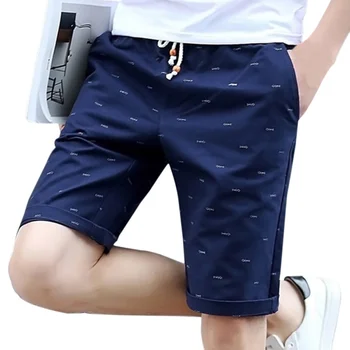 

Elastic Waist Men's Shorts Men's Beach Shorts Quick Drying Casual Clothing Shorts Homme Outwear Mens Board Short Plus Size M-4XL