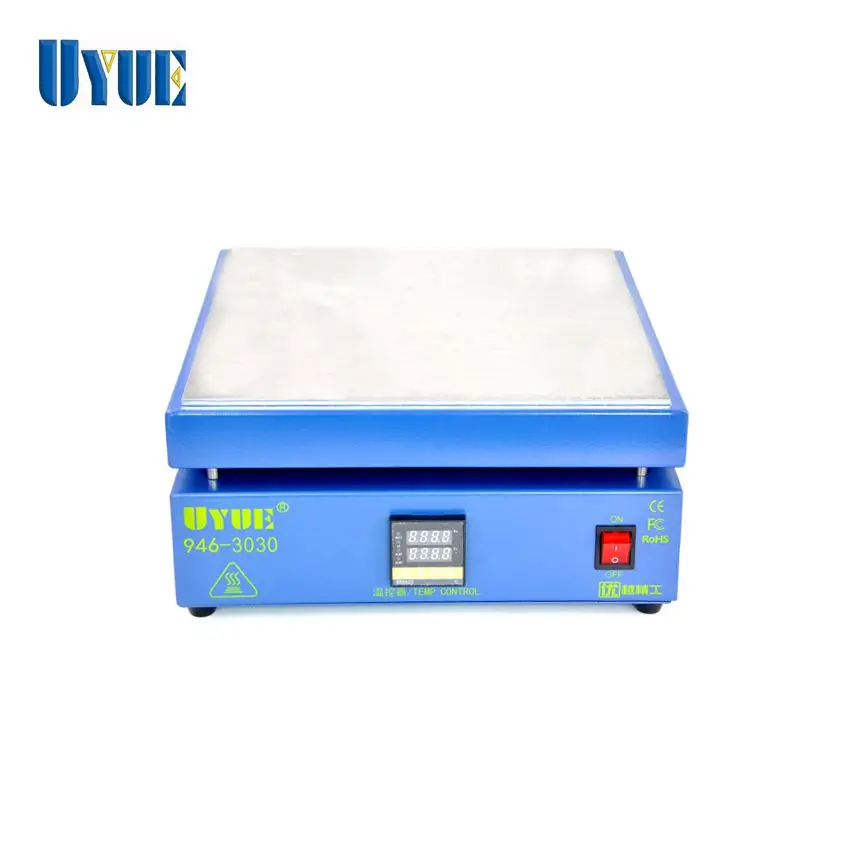 

UYUE 946-3030 Preheater Station Constant Temperature Heating Plate Station for BGA Reballing Hot Plate