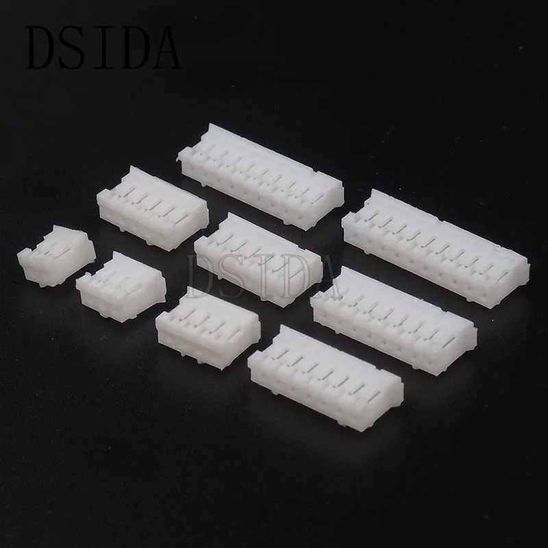 

50PCS PH2.0 2p 3p 4p 5p 6p 7p 8p 9p 10p pin 2mm 2.0mm Pitch Plastic Shell / Housing / Pin Header JST Connector Female