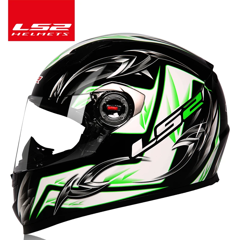 100 original LS2 FF358 full face Racing Motorcycle Motocross safety helmet ECE Certification man woman casco