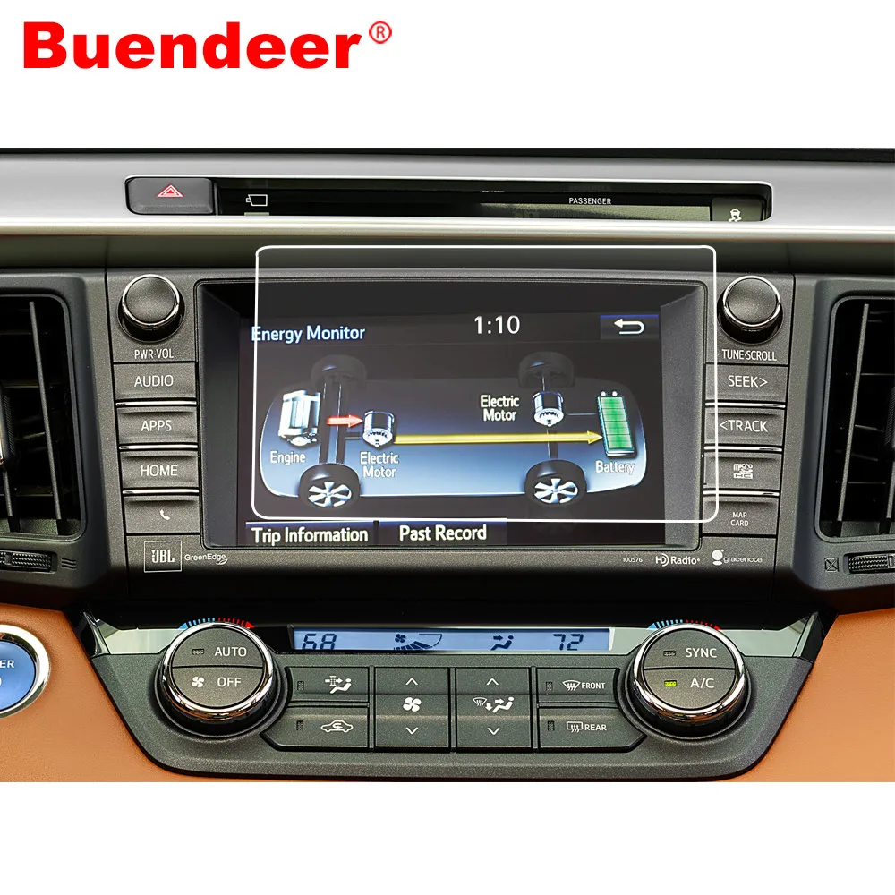 Buendeer 7 дюймовая Защитная пленка для gps навигатора Toyota RAV4 2013 2018/RAV4 Hybrid 2016 2018
