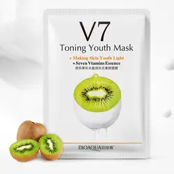 BIOAQUA V7 мышц молодежи питательный отбеливающая маска против морщин супер маска для лица Acne Лечение кожи основы красоты