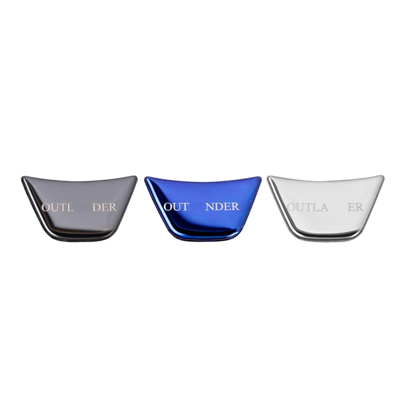 

FOR MITSUBISHI OUTLANDER 2013 2014 2015 2016 2017 ACCESSORIES CAR STEERING WHEEL TRIM DECAL STICKER INTERIOR MOLDING