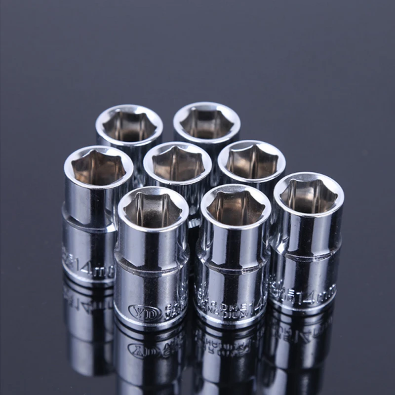 Hi-Spec 20pc 1/2 Набор шестигранных розеток адаптер короткие розетки глубокое 8-32 мм глубокое гнездо адаптер крутящий момент гаечный ключ с трещоткой торцевой ключ