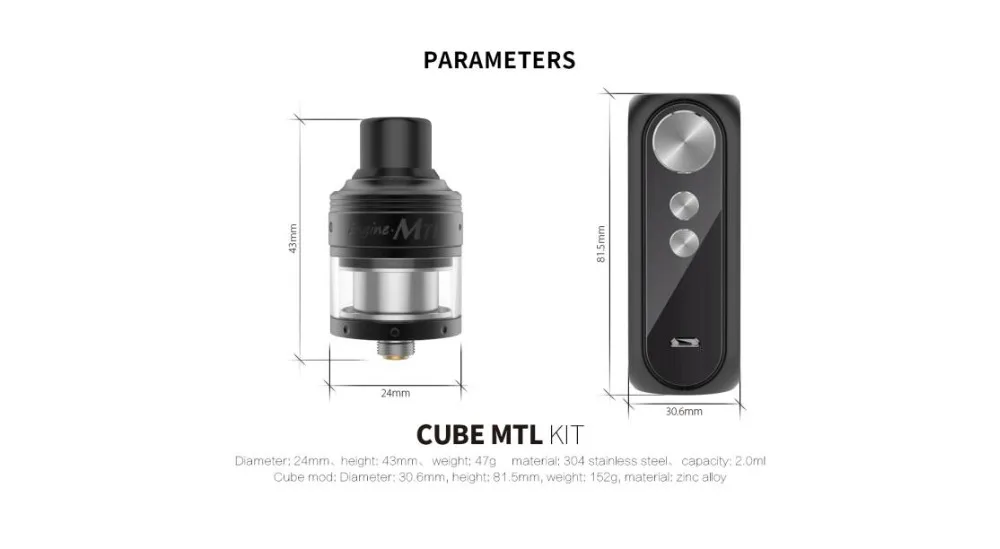 OBS Cube 80W MTL Starter Kit-15