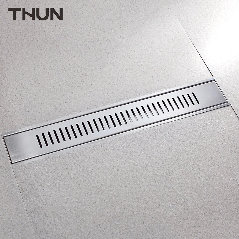 600*100mm Floor Drain "ZIPPER" Style Stainless Steel 304 Linear Shower