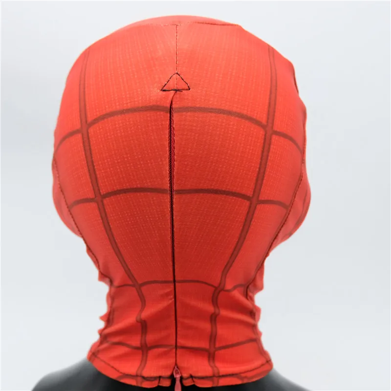 Взрослые дети паук вдали от дома Питер Паркер маска для косплея супергероя Zentai боди Хэллоуин костюм мужчины