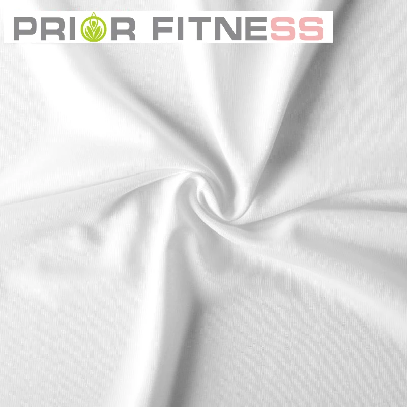 Предварительно фитнес Йога качели 13 ярдов 12 метров воздушная шелковая ткань Низкая стрейч нейлон высокая прочность Летающий шелк гарантия качества - Цвет: White