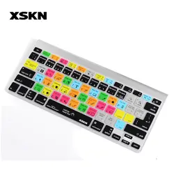 Xskn для Photoshop Дизайн PS функциональных клавиш силиконовый чехол кожи для MacBook, США и европейская общие версия