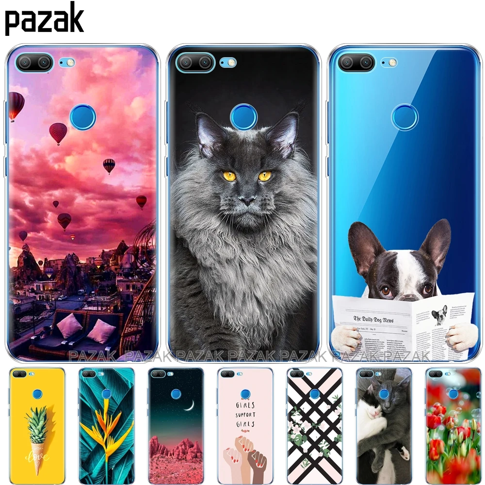Силиконовый чехол для телефона Huawei Honor 10 V10 view huawei honor 9 8 lite 7x 6c pro Бампер etui Coque