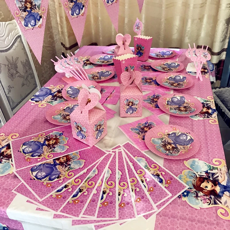 Princess Sofia The First Tablecloth Table Cover Kids Birthday
