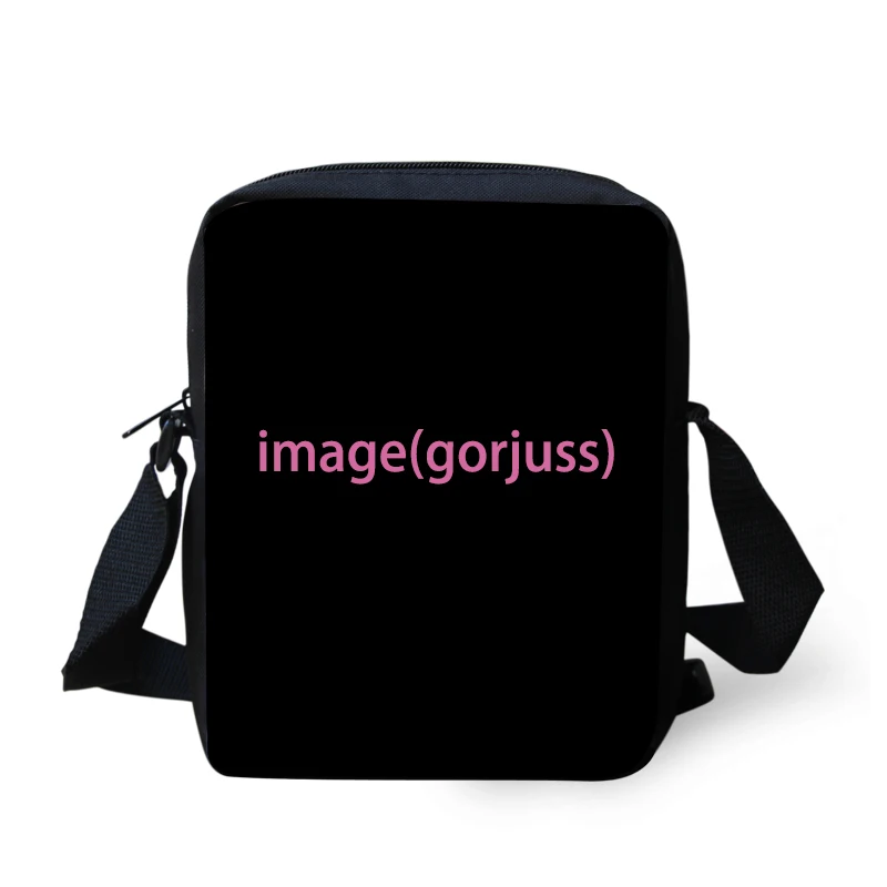 NOISYDESIGNS Gojus Кроссбоди мешок милый мультфильм девочек сумки на плечо портфель Cartera