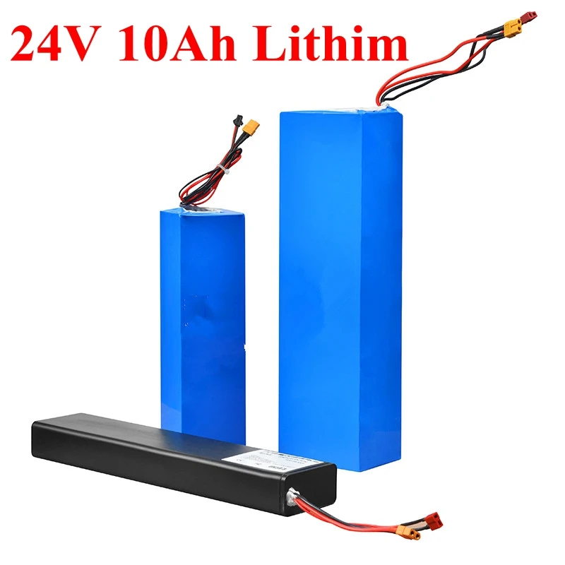 

24v 10ah Lithium Electric Bike Battery 24v 10ah Battery Pack Li-ion for Bicycle 24v 350w E Bike 250w Motor with 20A BMS Charger